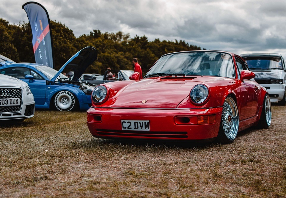 vag at the manor revving its engine as car show heads back to