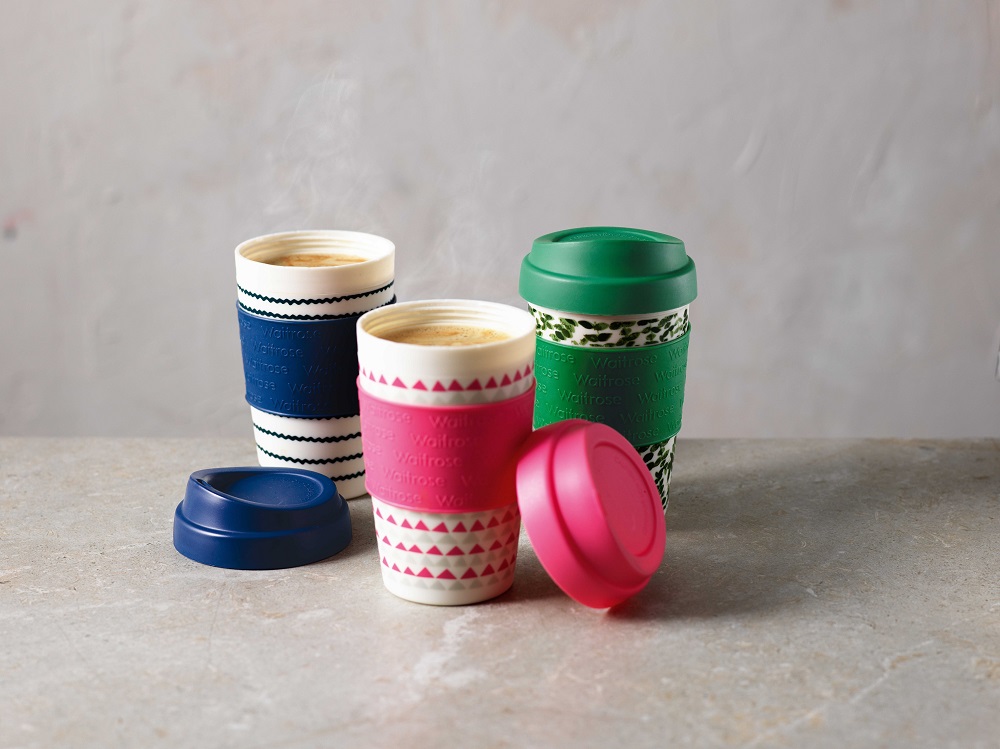 Waitrose free coffee scheme to ban paper cups