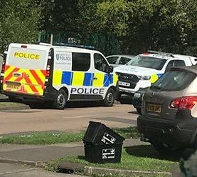 Woodley park sealed off and man in hospital after alleged stabbing