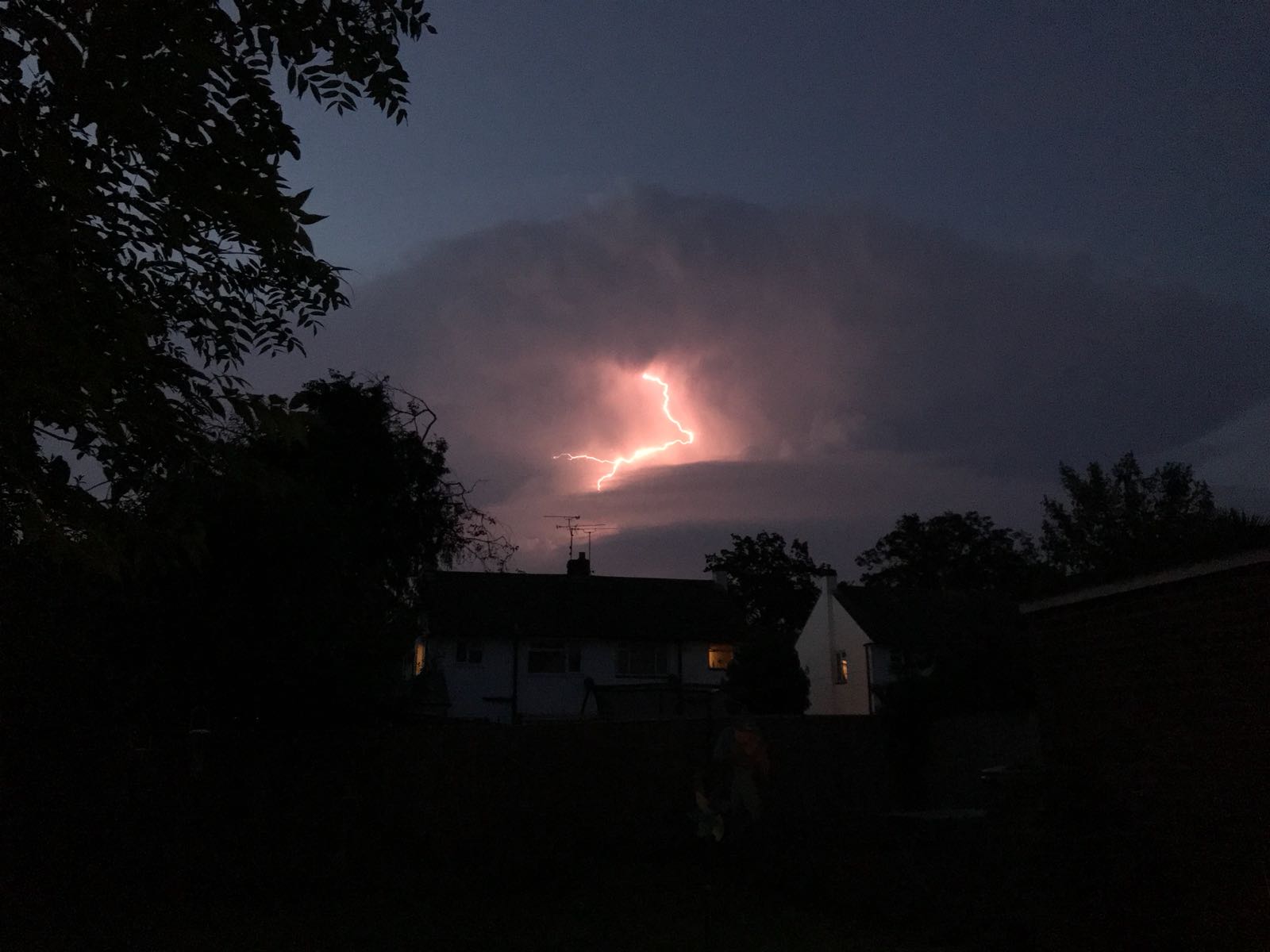 Yellow weather warning issued as thunderclouds hover above Berkshire