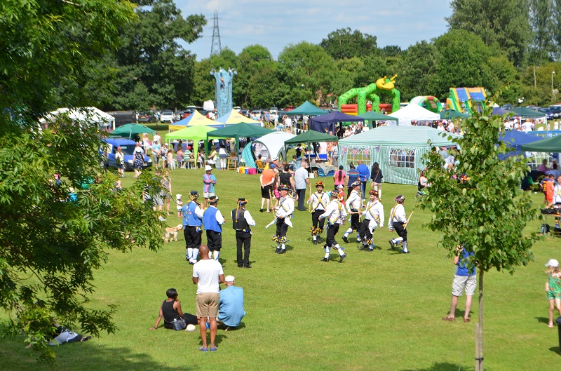 Scale a climbing wall and tackle an obstacle course at Winnersh Summer Fete