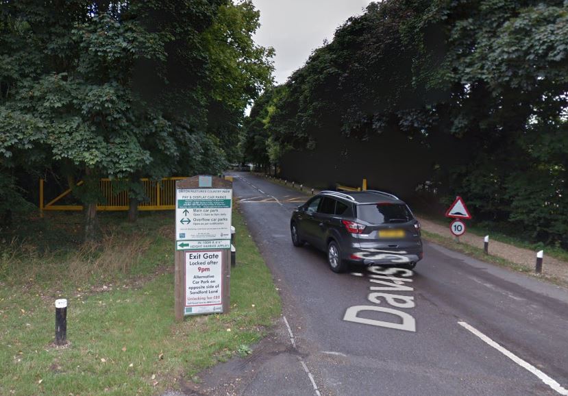 Firefighters control Dinton Pastures grass fire before cafe was destroyed