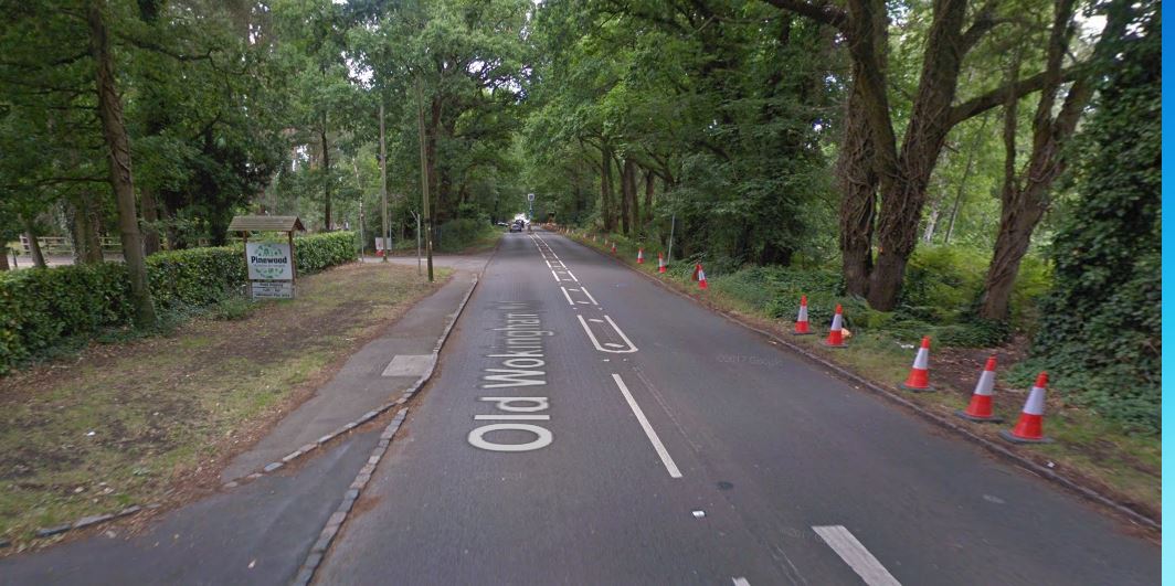 Witness appeal after alleged Crowthorne flashing