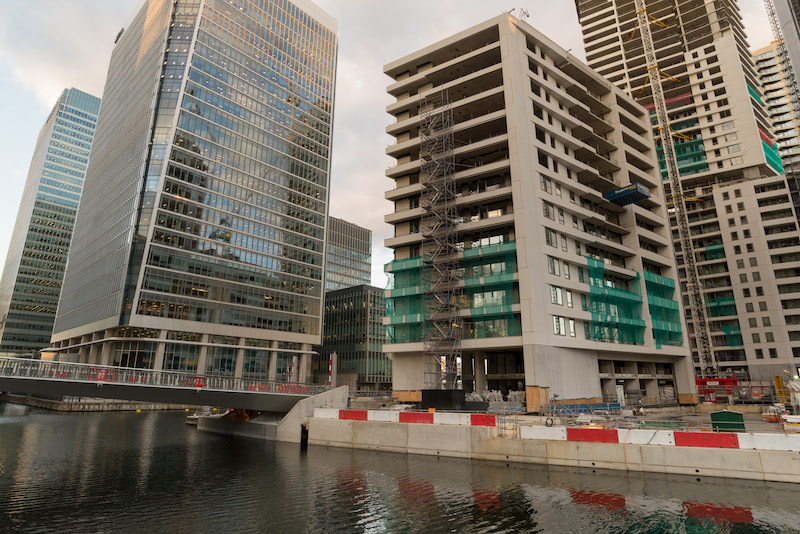 Canary Wharf's new district is a concrete, residential reality thewharf
