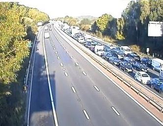 Recap updates after multi vehicle crash on M4
