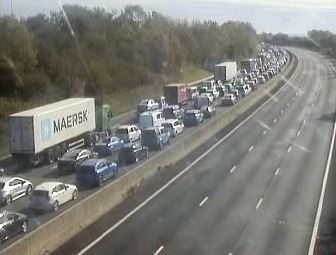 M4 fully closed in West Berkshire
