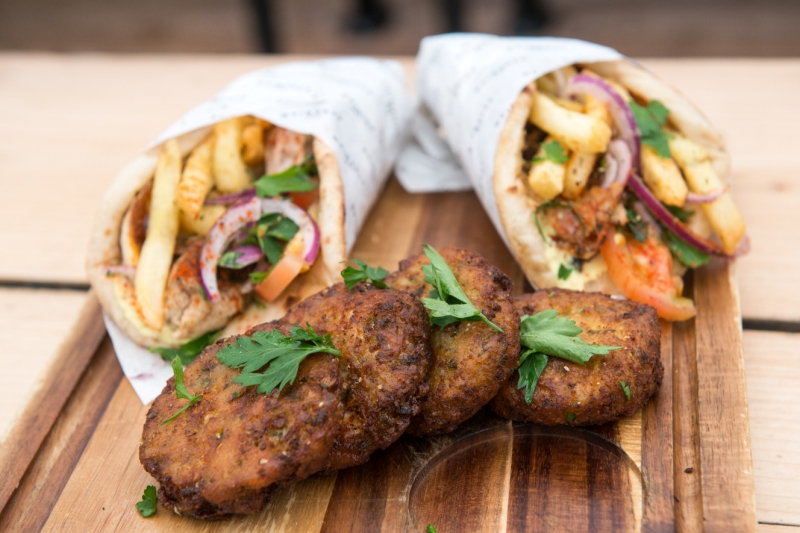Greek street food by The Athenian comes to Canary Wharf thewharf