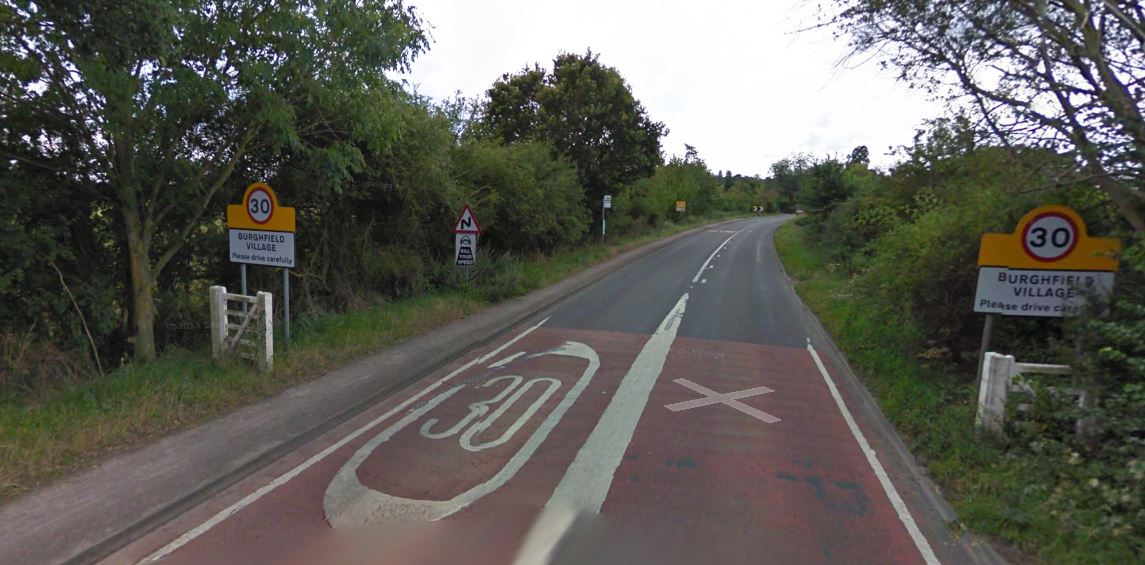 Van driver rescued after crashing in Burghfield