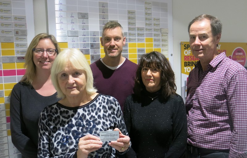 Family support research into disease that claimed loved one’s life