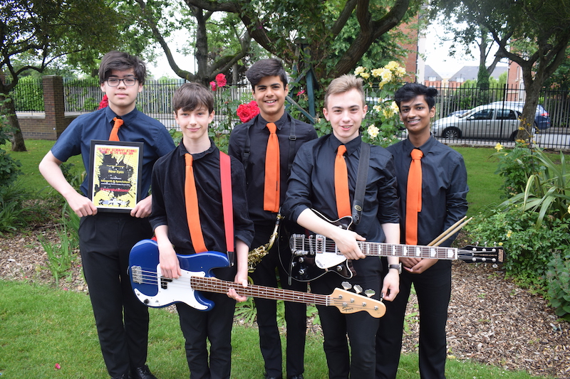 First ever Battle of the Bands competition won by local band