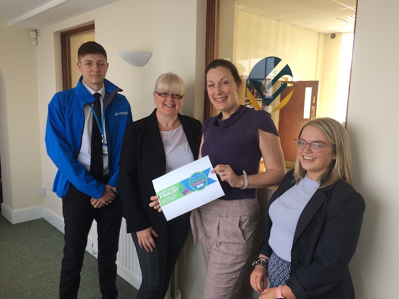 Local company in business 25 years nominated as finalists in Charity Awards