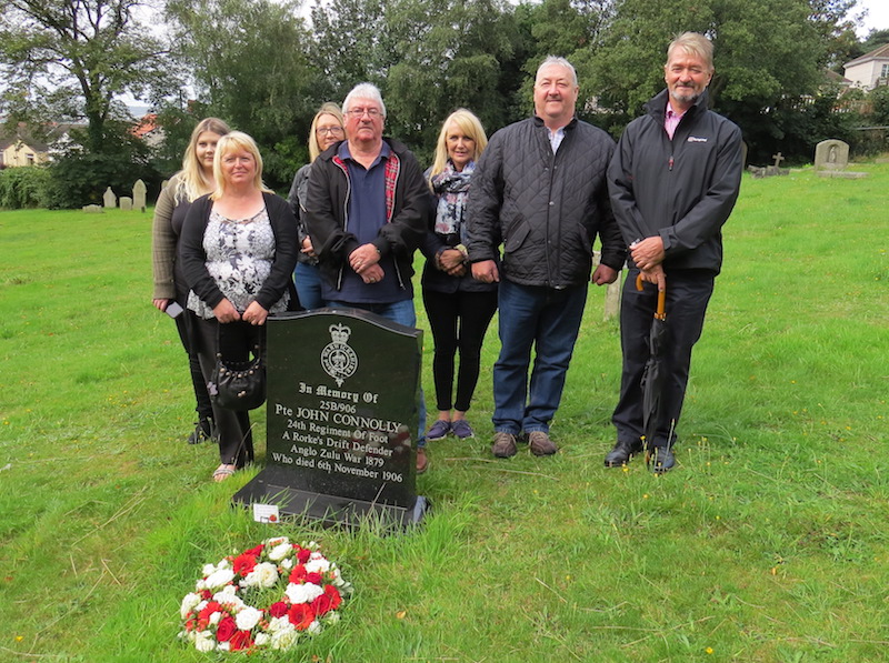 Paupers grave rededicated as Swansea historians reunite long-lost family