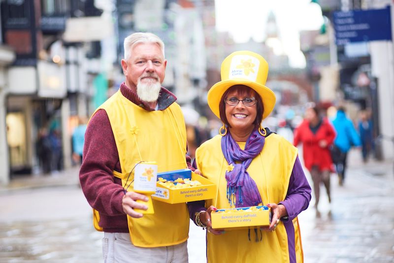 Marie Curie calls for volunteers