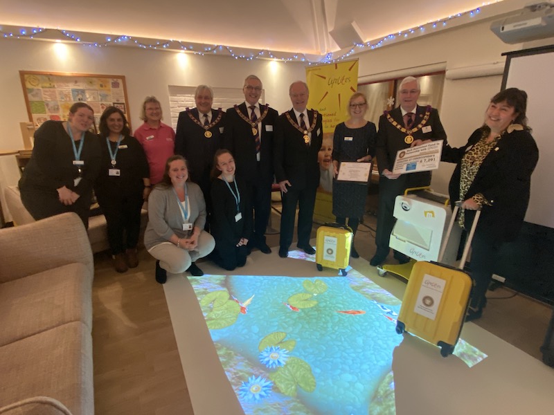 Charity donates much-needed tech to local hospice
