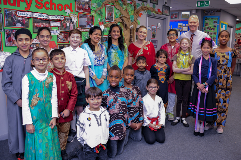 Primary school celebrate diversity in an exploration of faith and culture