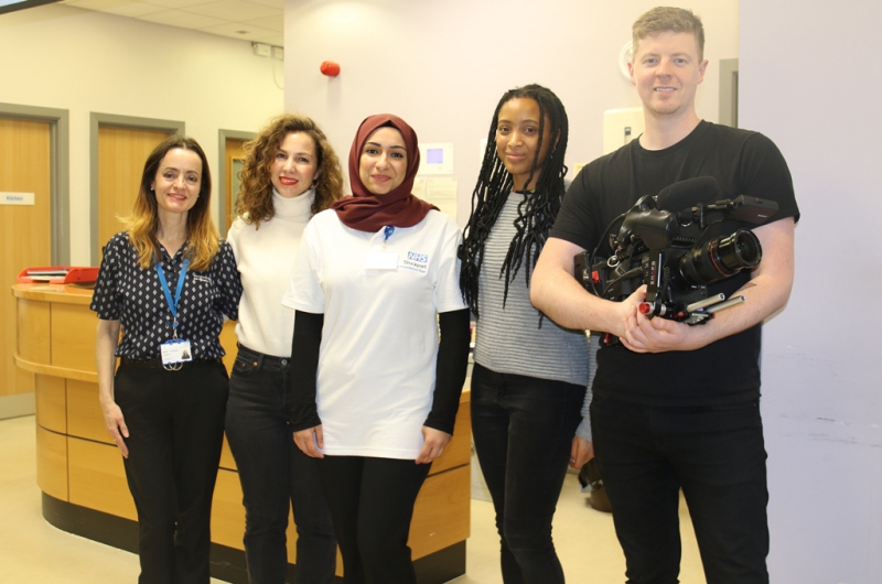 UN visit highlights valued team member at Stepping Hill