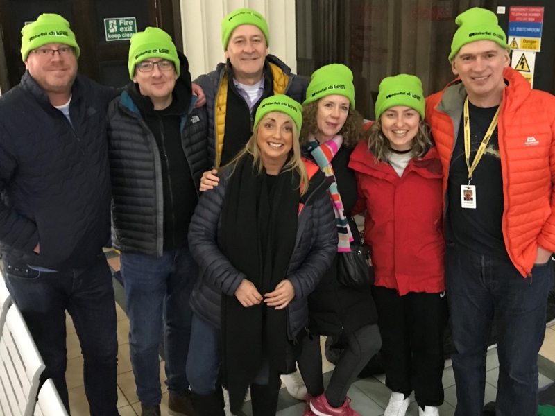 Network Rail sleepout event