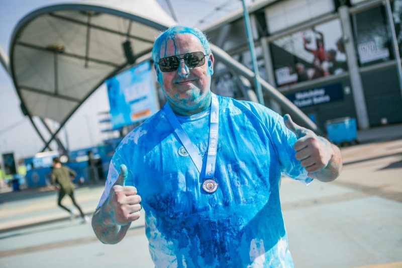 Manchester City's colour run has a new sponsor