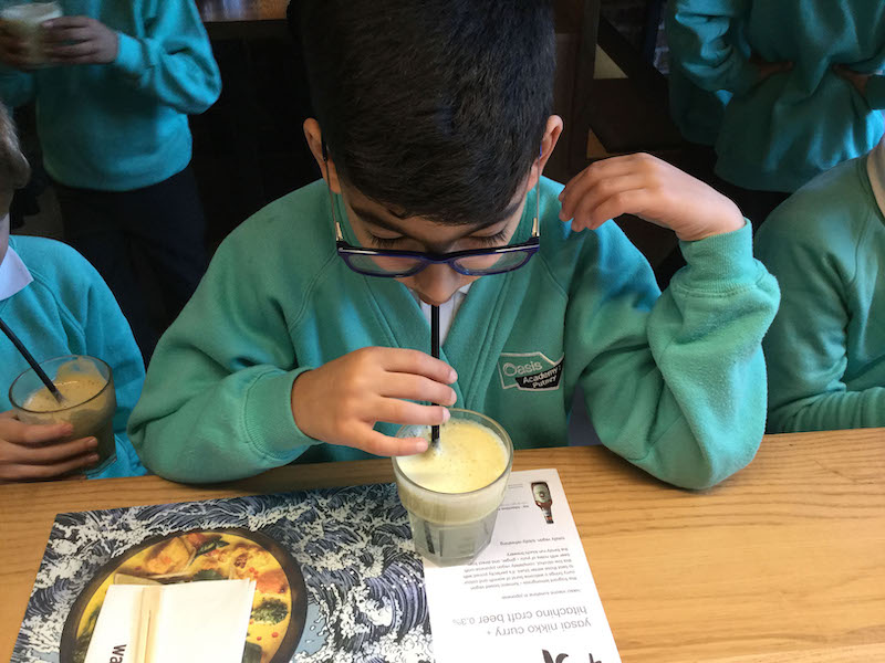 Local primary pupils go behind-the-scenes at Wagamama