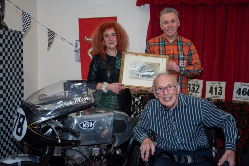 Care home resident hosts art exhibition for local charity