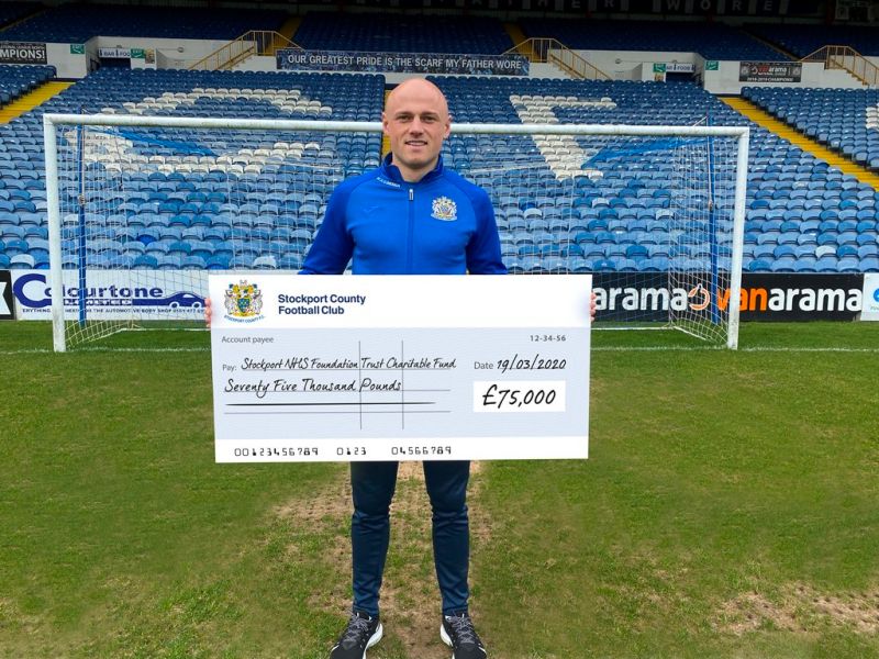 Stockport County FC's kind coronavirus crisis gift