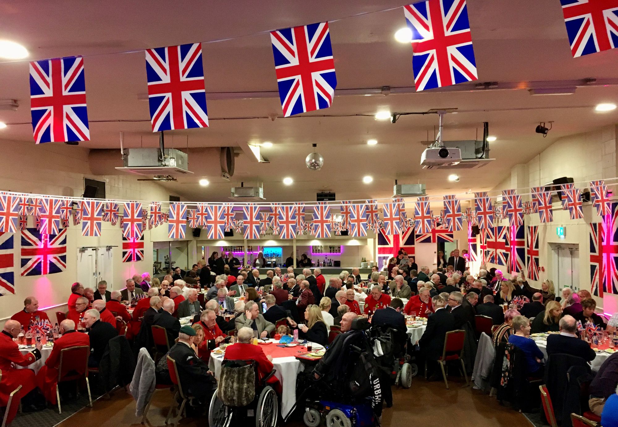 Veterans visit North Cheam Sports and Social Club