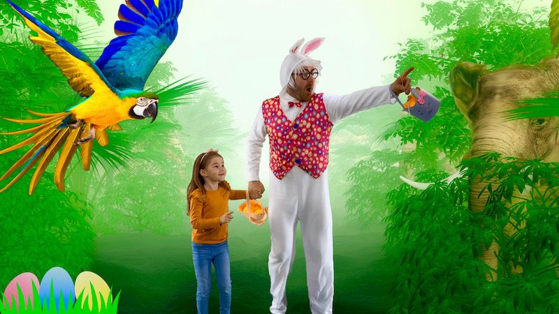 Five-year-old hosts biggest virtual Easter egg hunt from her home in London