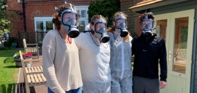 Firm founded by former resident helps care home keep safe