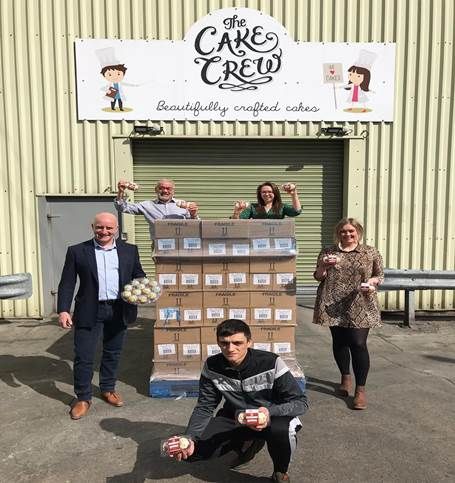 Bala factory thanks key workers with cake donation