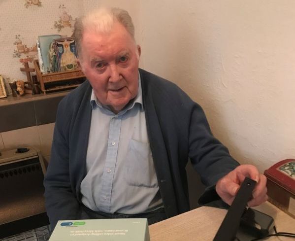 Kind donation keeps Manchester resident connected to family