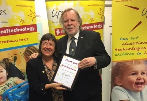 Rick Wakeman helps life-limited children in London with national charity appeal