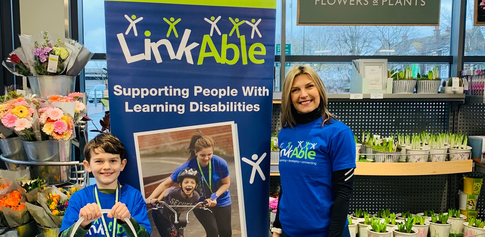 Bisley mum runs garden marathon for learning disabilities charity