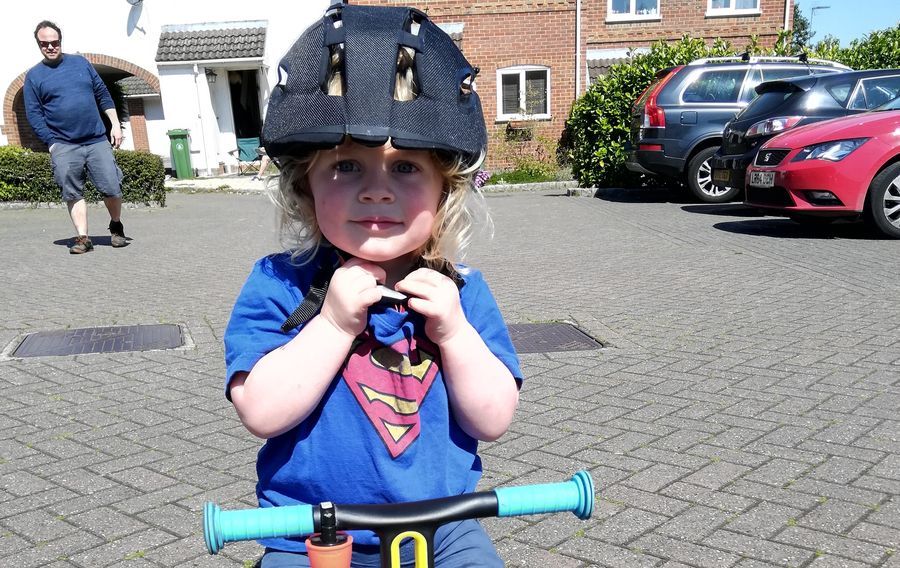 Charity cycle sees hydro-hero Harry swap HAT for helmet