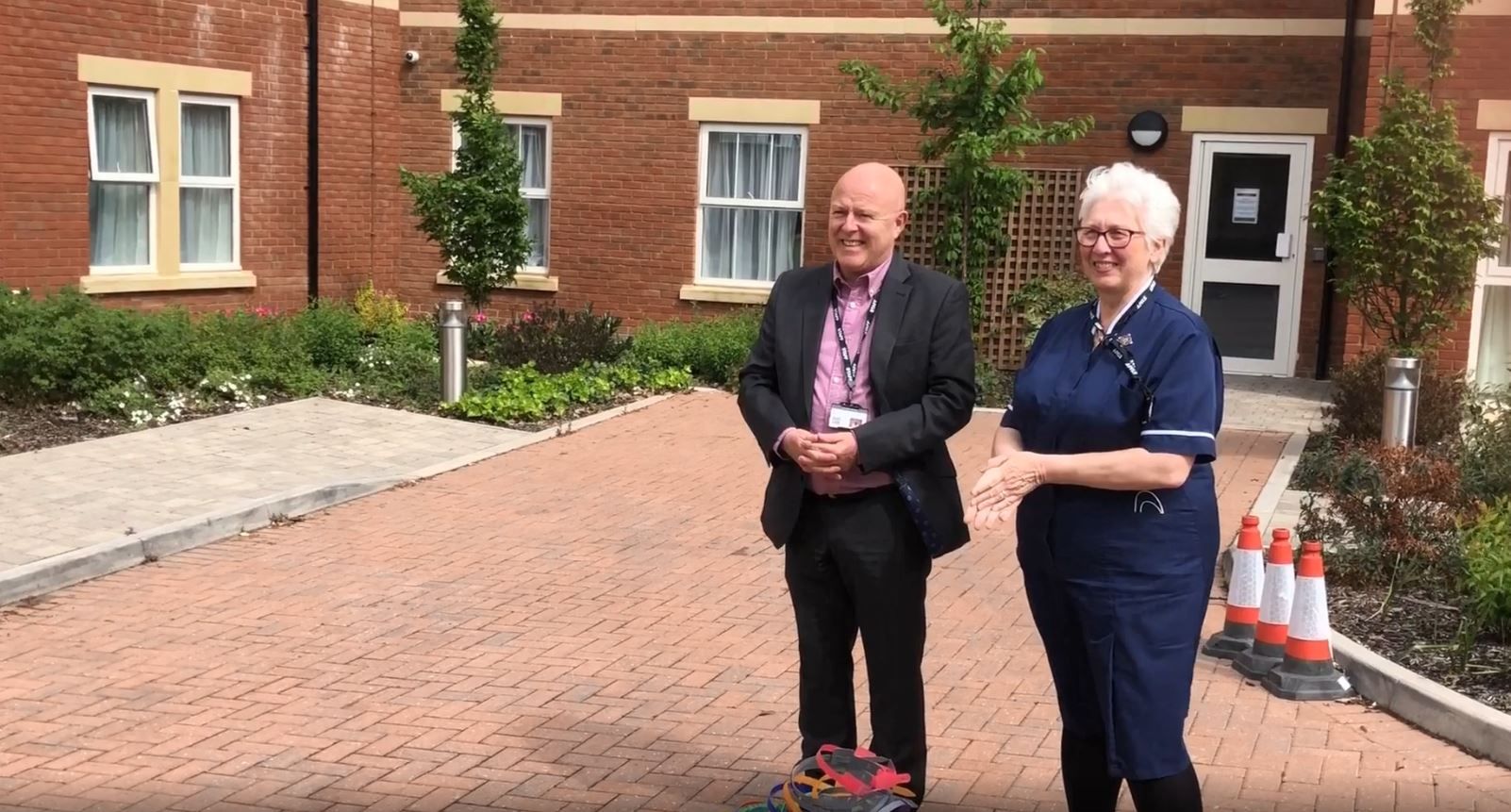 Tonbridge school delivers PPE to local care home