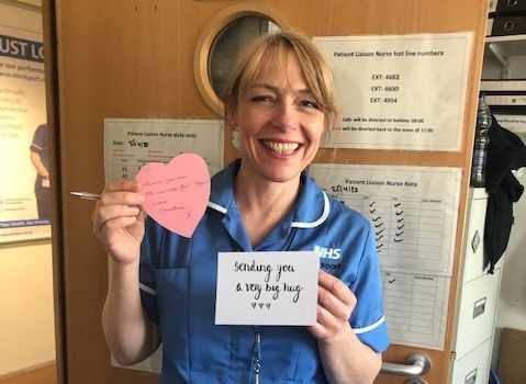 Liaison Team delivers heartfelt messages to patients in Stockport