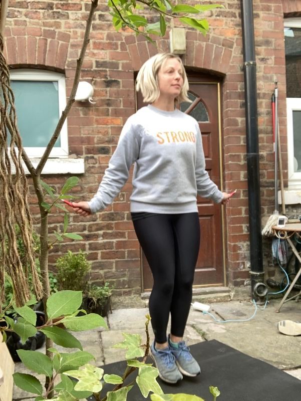 Greater Manchester personal trainers skipping for the NHS