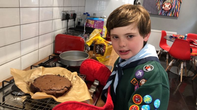 Young people in Greater Manchester continue Scouting at home