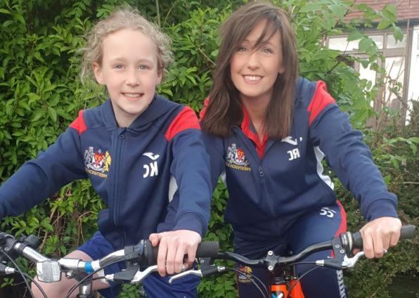 Young footballers in Prestwich raise money for the NHS