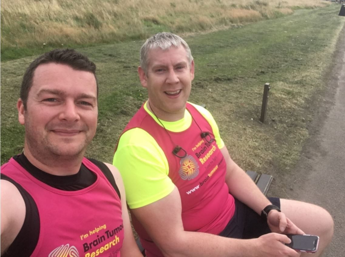 Lawyers in lockdown run relay marathons for brain tumour research