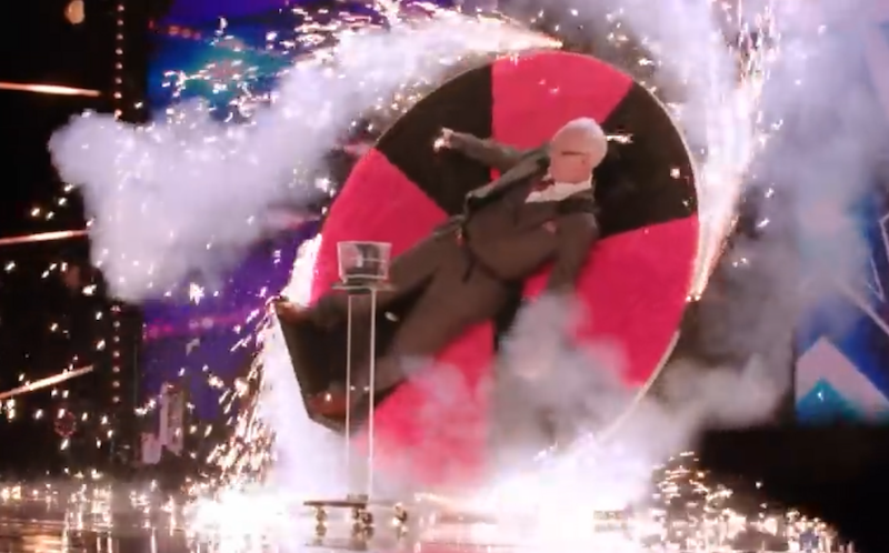 Magical Cambridge father-son duo survive knife-throwing BGT audition