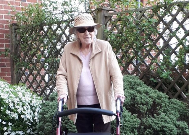 Babs' 100th birthday walk for the NHS raises over £4,000