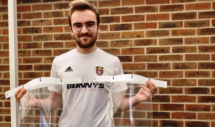 Reigate-based school produces visors for frontline workers