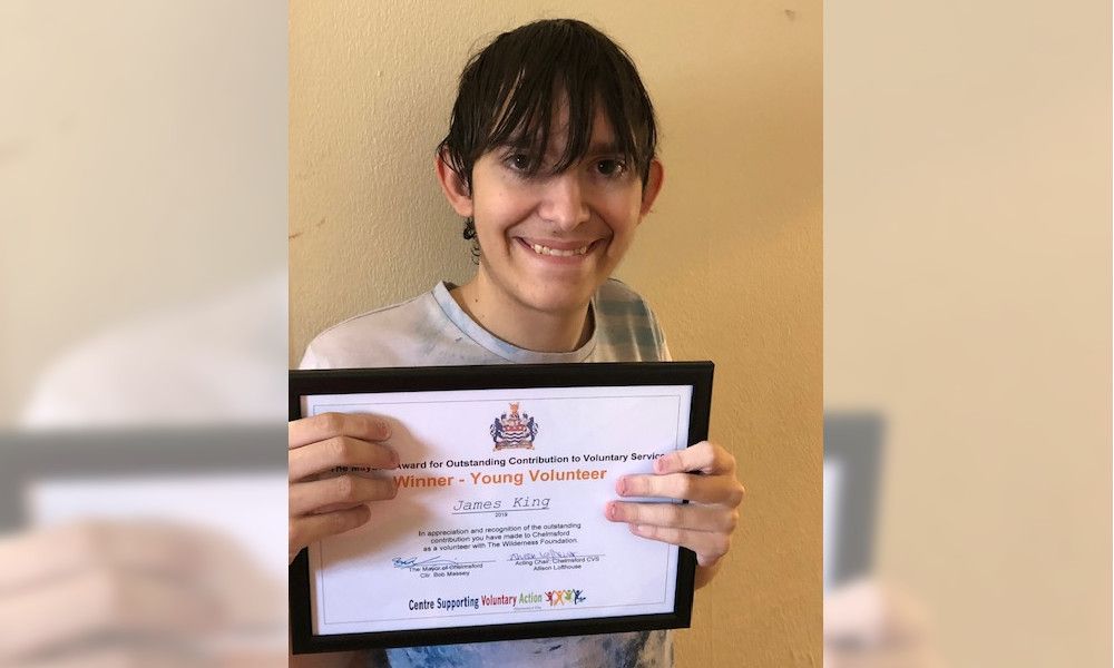 Essex volunteers surprised with awards on their doorsteps