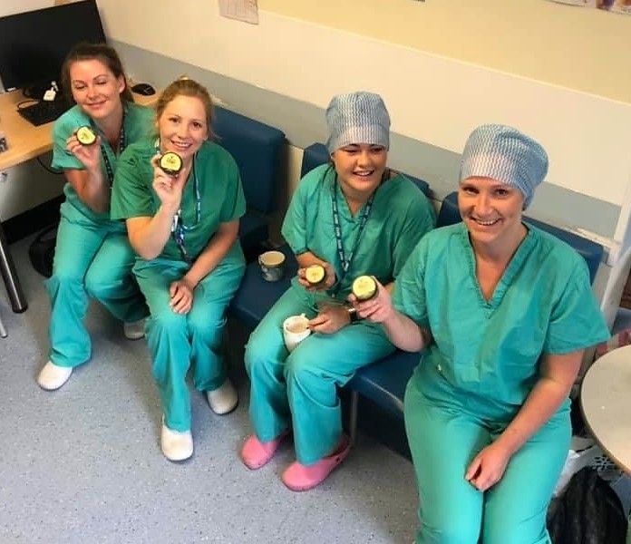 Wrexham nurses and health workers receive thoughtful care packages