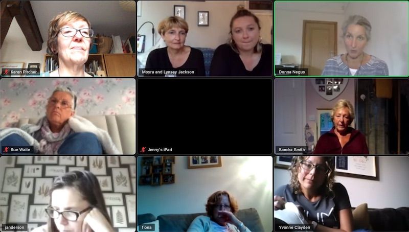 Elsenham WI practise mindfulness and meditation over Zoom
