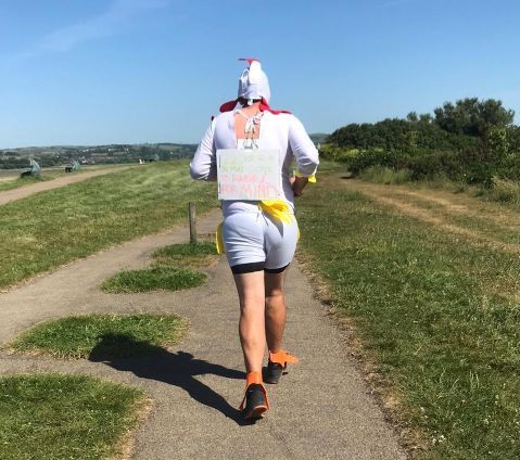Swansea man runs over 200km for mental health charity MIND
