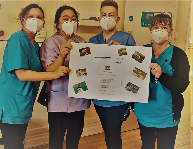 Rhyl care home supporting Welsh Mountain Zoo