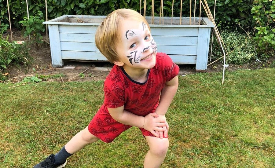 Surrey five-year-old runs marathon for Unicef UK