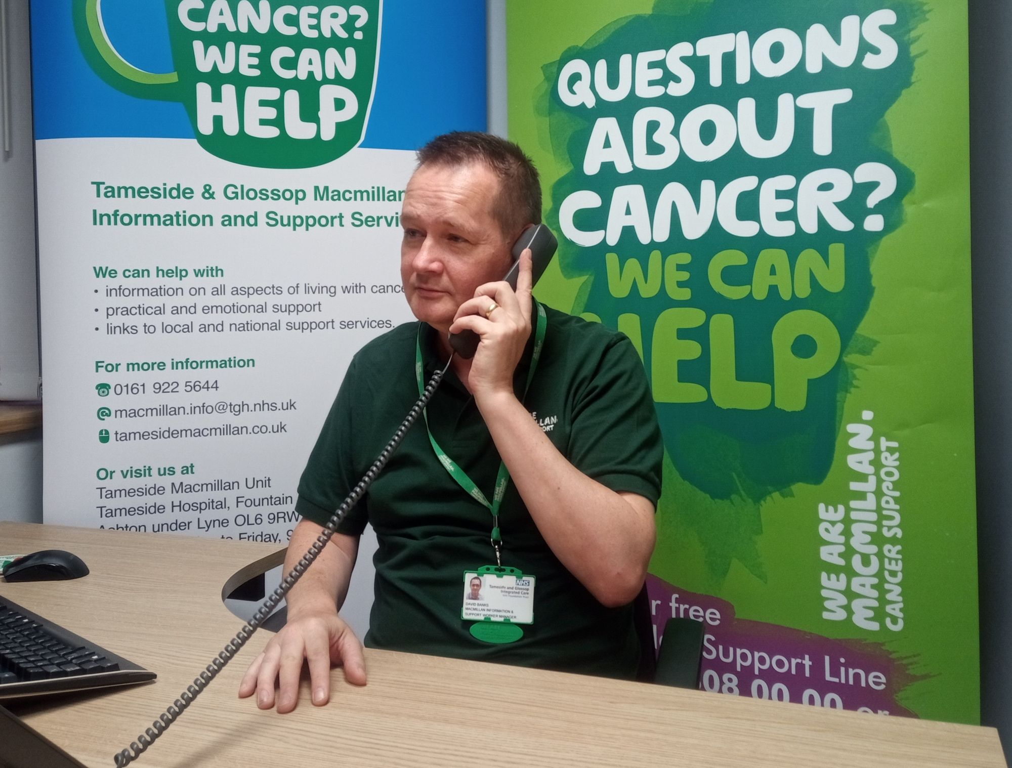 Tameside cancer patients urged to seek support through Macmillan