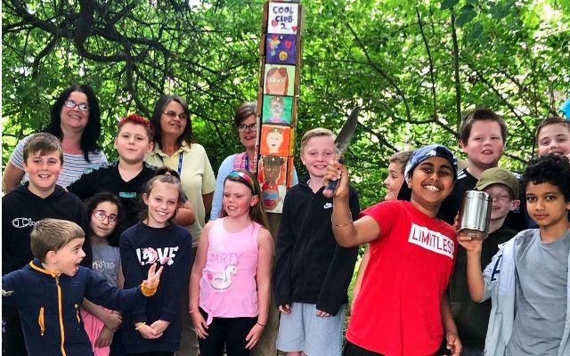 Cool club for keyworkers children  buries time-capsule to reflect on pandemic